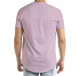 Basic мъжка тениска в светло лилаво tr140721-2 4