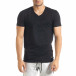 Basic V-Neck черна тениска tr080520-42 2