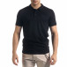 Basic мъжка черна тениска polo shirt tr110320-73 2