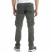 Зелен мъжки панталон Cargo с прави крачоли 8017 tr201120-3 4