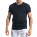 Мъжка черна тениска с принт Brooklyn tr110320-34 2