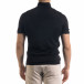 Slim fit мъжка плетена блуза в черно tr110320-57 3