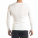 Basic Slim fit мъжка плетена блуза в бяло tr240420-13 3