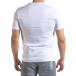 Бяла мъжка тениска пикселиран принт tr110320-43 3