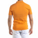 Мъжка тениска пике polo shirt в оранжево tr110320-15 3