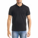Basic polo мъжка тениска в черно tr080520-53 2