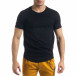 Basic мъжка тениска в черно tr110320-67 2
