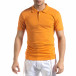Мъжка тениска пике polo shirt в оранжево tr110320-15 2