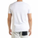 Мъжка тениска Panda NASA в бяло tr080520-23 3