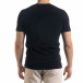 Basic мъжка плетена блуза пике в черно tr110320-58 3