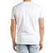 Бяла мъжка тениска 1 tr080520-17 3