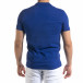 Basic мъжка синя тениска polo shirt tr110320-75 3
