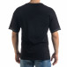 Черна мъжка тениска с принт tr110320-38 3