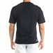 Черна мъжка тениска с йероглифи tr080520-9 3