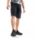 Мъжки черни  къси карго панталони tr140520-13 2