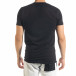 Basic V-Neck черна тениска tr080520-42 3