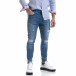 Мъжки сини дънки Slim fit с прокъсвания tr110320-112 2