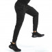 Черен Cargo Jogger панталон с ластик на кръста tr070921-16 4
