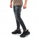 Slim fit мъжки сиви дънки с прокъсвания tr180322-34 4