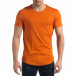 Basic мъжка тениска в оранжево tr110320-69 2
