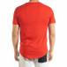 Basic мъжка тениска в червено tr080520-39 3