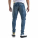  Slim fit мъжки сини дънки с джобове tr110320-115 3