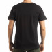 Мъжка черна тениска с камуфлажен череп tsf190219-6 3