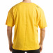 Жълта мъжка тениска Imagination tsf190219-33 3