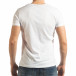 Бяла мъжка тениска с принт 1982 tsf190219-8 3