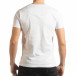 Мъжка тениска стил Patchwork в бяло tsf190219-57 3
