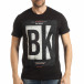 Черна мъжка тениска BK tsf190219-72 2