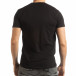 Мъжка рокерска тениска в черно tsf190219-70 3