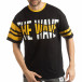 Черна мъжка тениска The Wave tsf190219-37 2