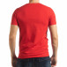 Червена мъжка тениска ART tsf190219-3 3