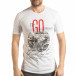 Мъжка тениска в бяло To-Go tsf190219-25 2