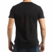 Мъжка тениска в черно с пикселиран принт tsf190219-20 3