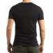 Черна мъжка тениска с принт Lagos Style tsf190219-54 3