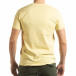 Мъжка тениска Denim Company в жълто tsf190219-87 3