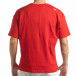 Червена мъжка тениска Imagination tsf190219-31 3