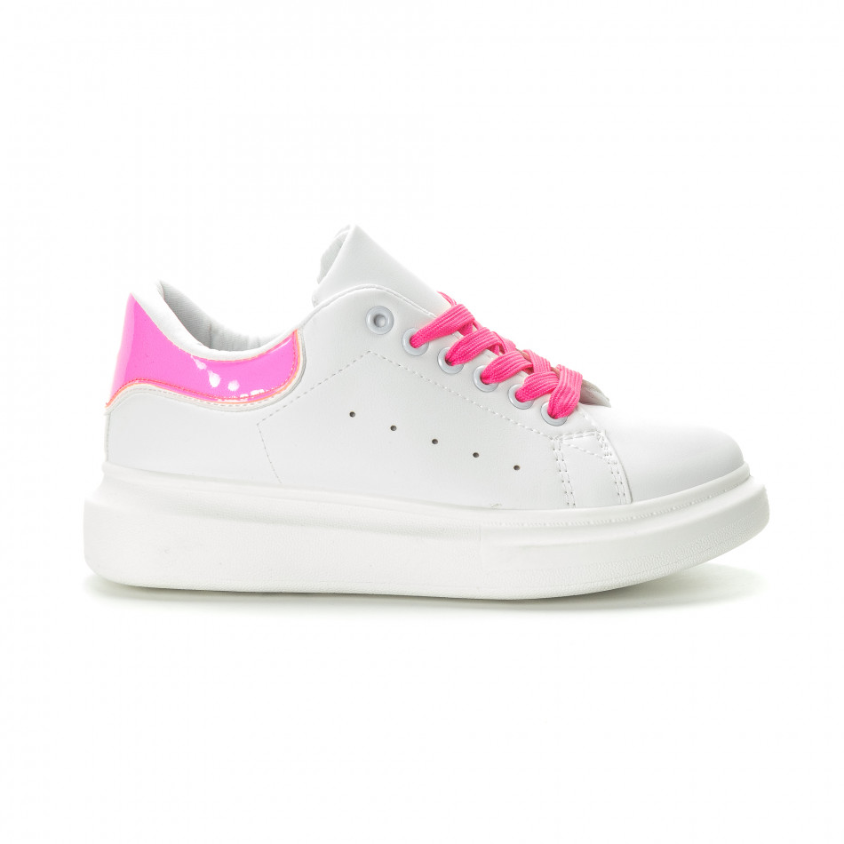 Γυναικεία λευκά sneakers FM