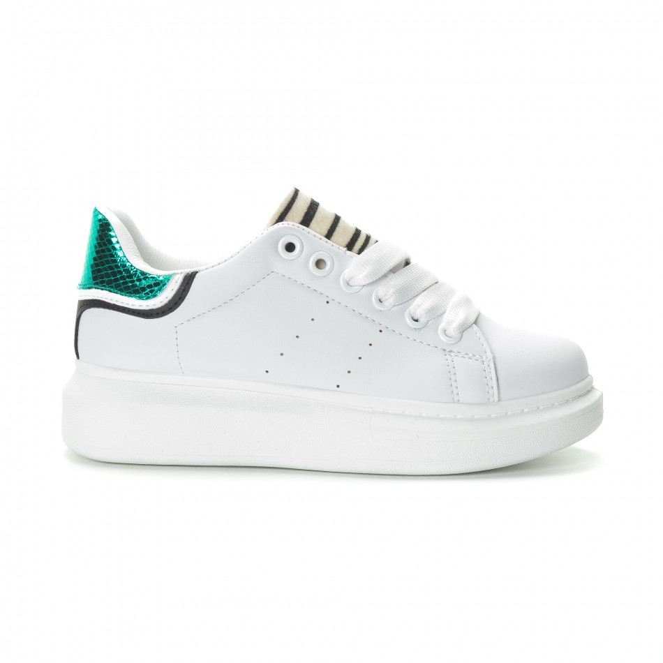Γυναικεία λευκά sneakers FM
