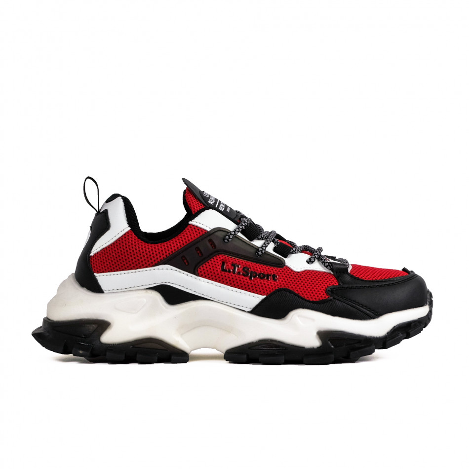 Ανδρικά κόκκινα sneakers Sport LT11