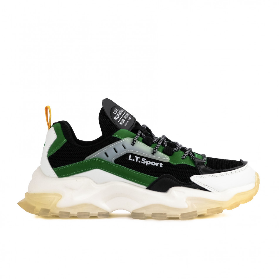 Ανδρικά πράσινα sneakers Sport LT11