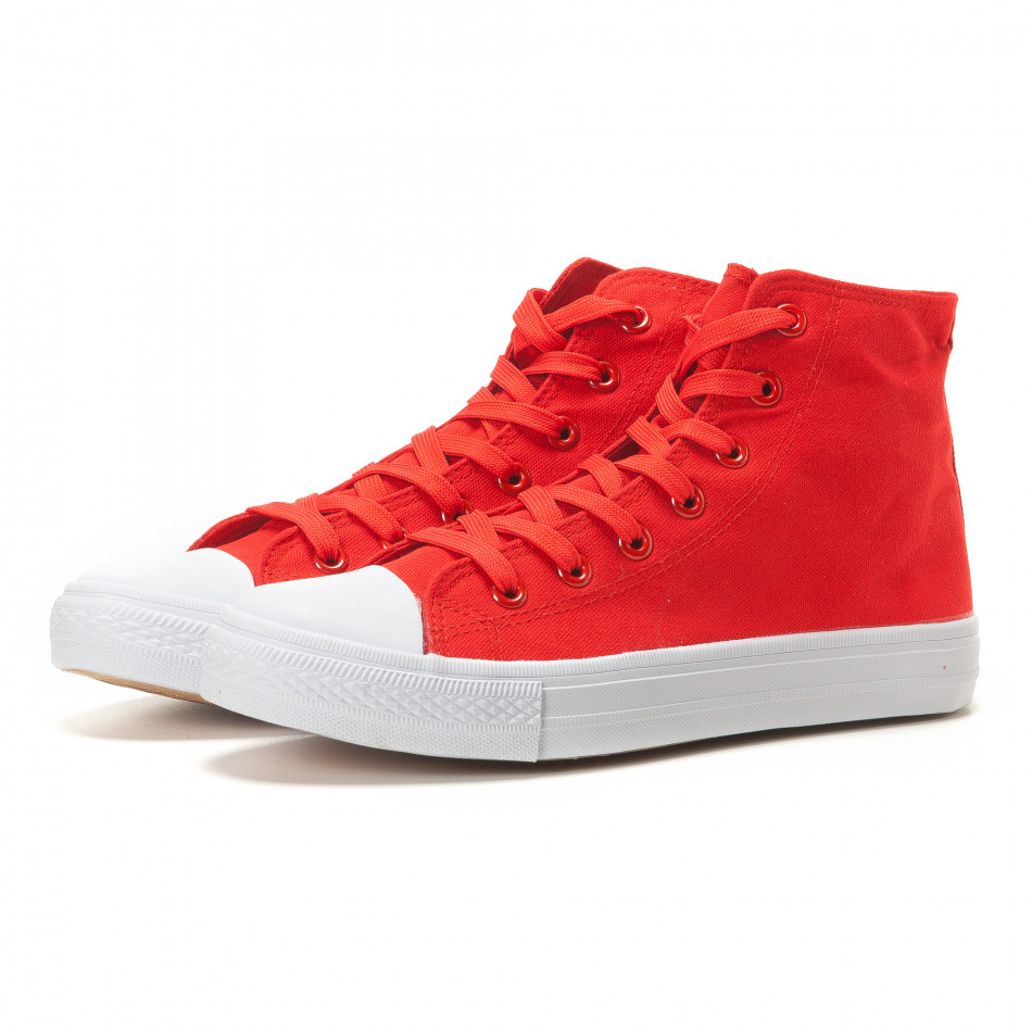 Ανδρικά κόκκινα sneakers Bella Comoda