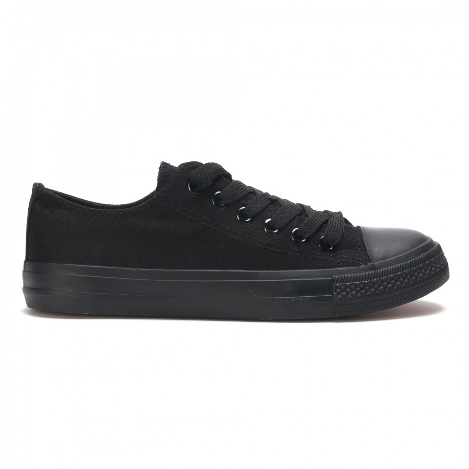 Ανδρικά μαύρα sneakers Bella Comoda