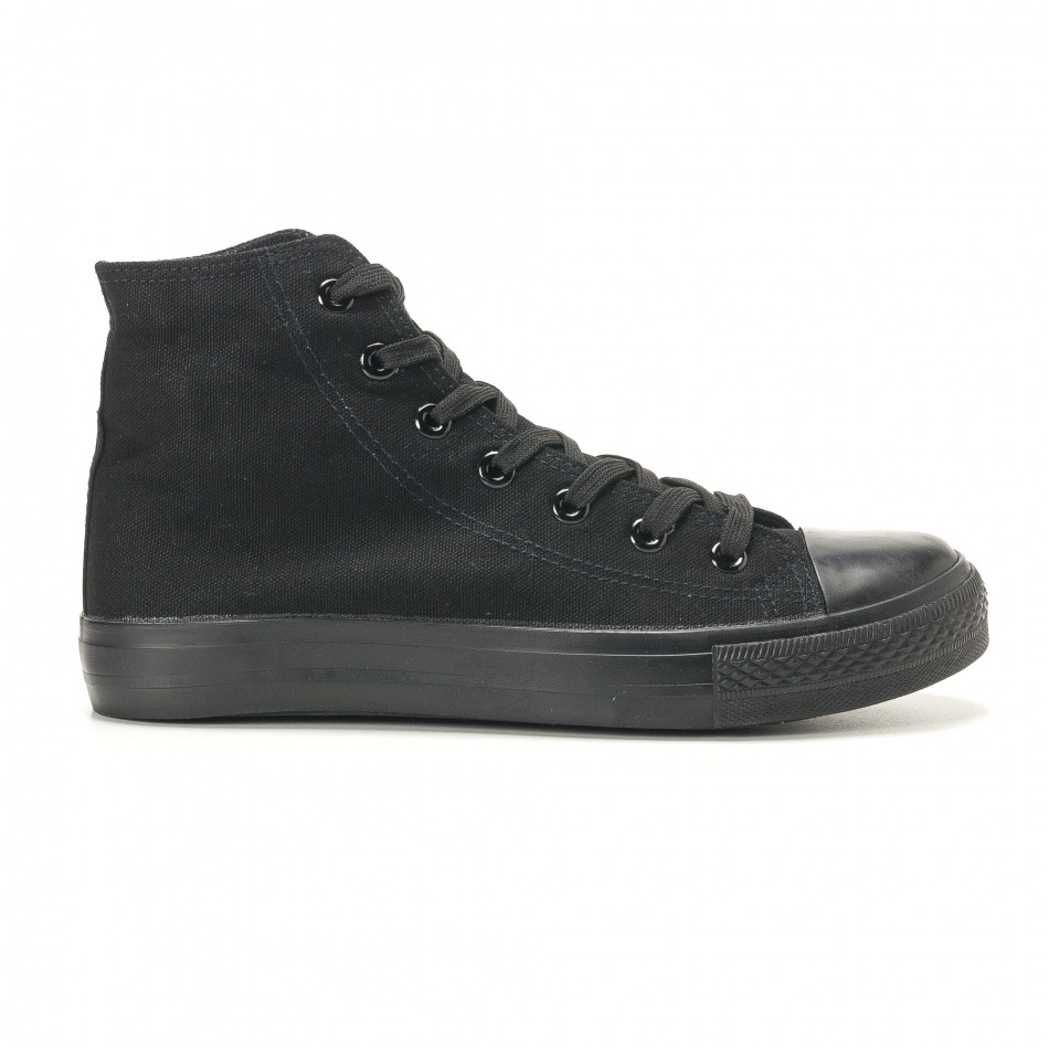 Ανδρικά μαύρα sneakers Bella Comoda
