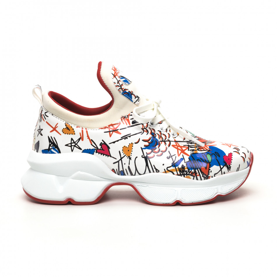 Γυναικεία λευκά sneakers Bodrum