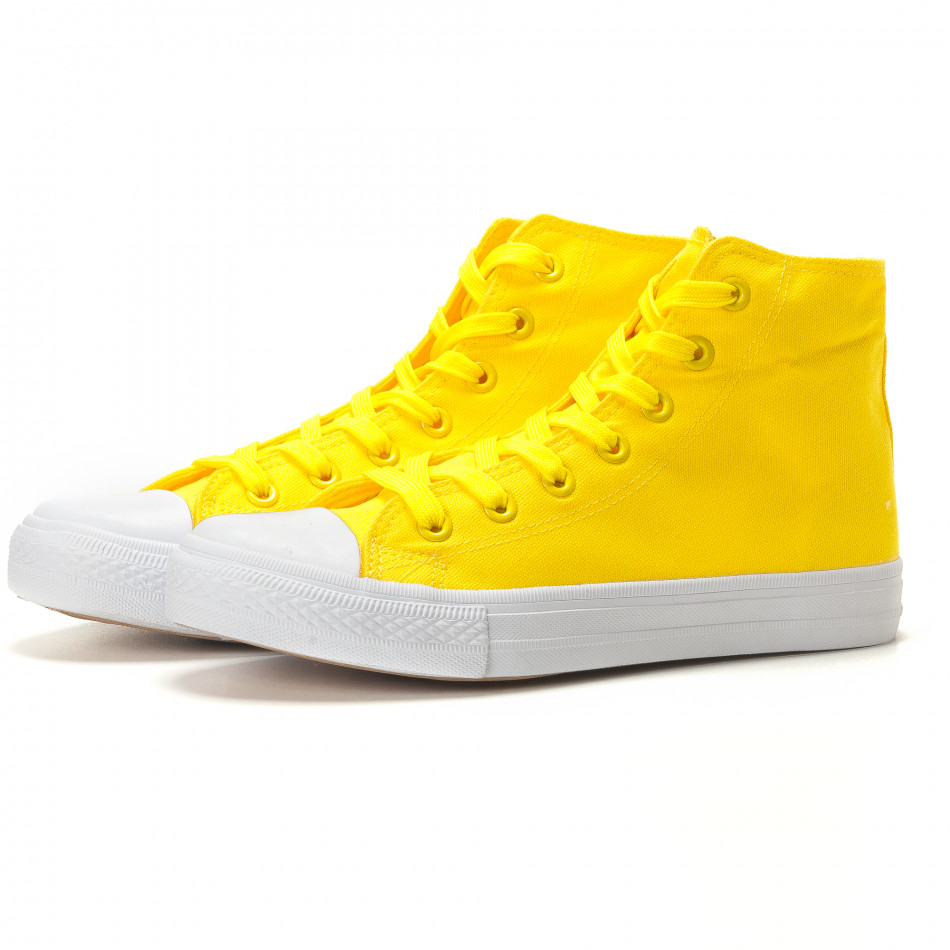 Ανδρικά κίτρινα sneakers Bella Comoda