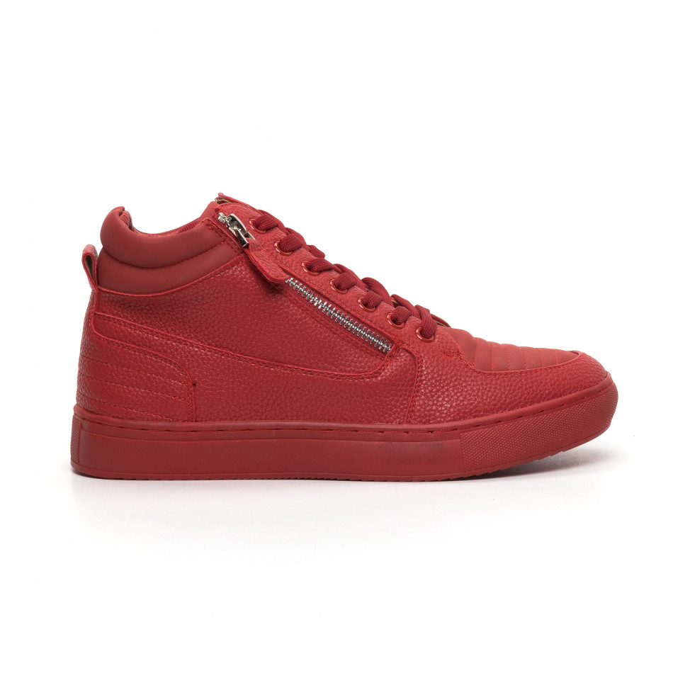 Ανδρικά κόκκινα sneakers Gianni