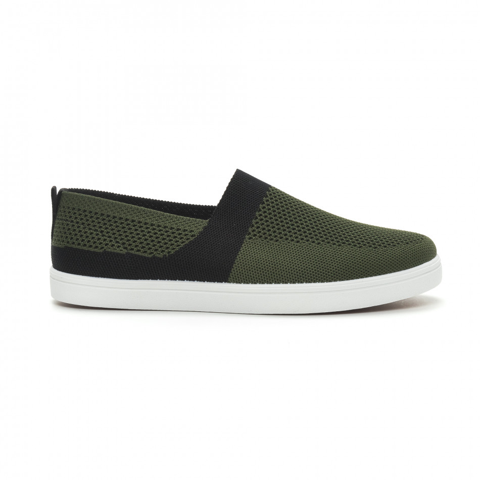 Ανδρικά πράσινα sneakers YMD